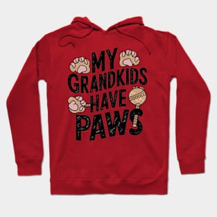 My Grandkids Have Paws Hoodie